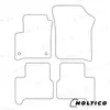 moto-MOLTICO Tapis de sol en velours noir pour Seat Mii Voir les images du produit 2