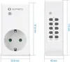 SONERO S-RCS204 set di prese radiocomandate, interno Anteprima dell’immagine prodotto 2