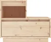 vidaXL Nočný stolík 60x34x51 cm z masívneho dreva borovice Náhľad obrázku produktu 4