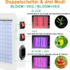 Diagram showing the different modes of a plant grow light, with examples of plants for each mode. Náhľad obrázku produktu