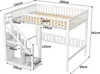 ProximaX Etagenbett 90x200cm mit Lattenrost, Kinderbett mit Produktbild-Vorschau 7
