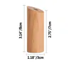 A single wooden peg with dimensions indicated by text overlays. Produktbild-Vorschau