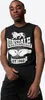 Lonsdale Cleator ärmelloses T-shirt Schwarz L Mann Schwarz Produktbild-Vorschau 7