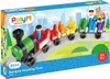 PolyM Rainbow Counting Train, 2 rok / roky, 63 kusov Náhľad obrázku produktu 2