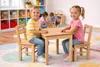 Kindergartensitzgruppe Kernbuche geölt Kindersitzgruppe Produktbild-Vorschau 3