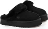 A pair of black UGG slippers on a white background. Anteprima dell’immagine prodotto