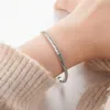 Silberfarbenes Schlangenarmband 20 cm für Damen und Herren, Produktbild-Vorschau 3