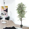 Blanc Ficus Benjamina Plante Arbre Artificielle Artificiel Voir les images du produit 6