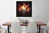 MuchoWow® Poster Eine Illustration eines flammenden Produktbild-Vorschau 2
