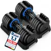 DH FitLife Hantle regulowane 25 kg, 10 poziomów obciążenia, Podgląd zdjęcia produktu 1