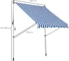 Outsunny Markise Klemmmarkise Faltarm 170-280cm Produktbild-Vorschau 3