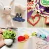 Häkelnadel Set,Latch Hook Kit,5 Größen Haarverlängerung Produktbild-Vorschau 4
