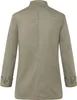 KARLOWSKY Damen Kochjacke JEANS-STYLE Druckknöpfe Moosgrün Produktbild-Vorschau 3