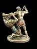 Theseus besiegt Minotaurus Figur Veronese Bronzeoptik Produktbild-Vorschau 6