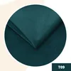 A close-up of folded teal fabric within a circular frame, with a code 'T09' in the bottom right corner. Anteprima dell’immagine prodotto