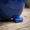 Teramico 4 pieds pour jardinières bleu royal en céramique 9 Voir les images du produit 3