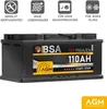 AGM Batterie 110Ah 12V Autobatterie Start Stop Produktbild-Vorschau 2