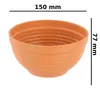 Pflanzschale Runder Pflanztopf 0,6 L Terrakotta Ø 15 cm Produktbild-Vorschau 2