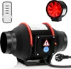Wentylator kanałowy Jayseuw 150 mm – wentylator łazienkowy Podgląd zdjęcia produktu 1