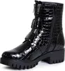topschuhe24 1660 Damen Plateau Stiefeletten Schnallen, Produktbild-Vorschau 2