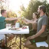 Relaxdays Bierbank 2er Set, Bierzeltgarnitur, klappbar, Produktbild-Vorschau 3