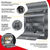 KESSER® XXL Briefkasten Edelstahl mit Zeitungsfach & 3 Produktbild-Vorschau 3