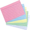 A fanned stack of colorful lined index cards. Produktbild-Vorschau