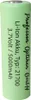 A single green lithium-ion battery with text printed on it. Náhled obrázku produktu
