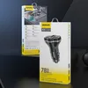 Dudao R78 78W Usb-C Pd / 2Xusb-A Qc Autoladegerät - Schwarz Produktbild-Vorschau 3