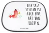 Mr. & Mrs. Panda Sonnenschutz Auto Hummer Weizen - Weiß - Produktbild-Vorschau 4
