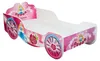 Kinderbett Kutsche Mädchenbett 80x160 cm mit Rausfallschutz Produktbild-Vorschau 1