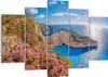 Bild auf Leinwand - Leinwandbild - Meer Sommer Blume - Produktbild-Vorschau 1