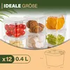 Contenitori Viwares da 0,4 L in set da 12 - ermetici e Anteprima dell’immagine prodotto 7