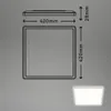 BRILONER SLIM LED Panel, Neutralweißes Licht, Produktbild-Vorschau 5