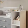 Fasciatoio Livinity Torino Bianco/Grigio con cassetti, Anteprima dell’immagine prodotto 5