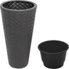 Květináč MATUBA SLIM s vkladem 30 cm - antracit Voir les images du produit 3
