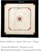 Carrom di precisione - ama-8 mm - 12 kg.  Tavola da torneo Anteprima dell’immagine prodotto 6