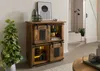 MASSIVMOEBEL24 Highboard Mango / Altholz 90x45x100 natur Produktbild-Vorschau 3