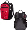 A product shot of a backpack, shown from the front and back. Produktbild-Vorschau
