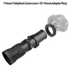 Kamera-Super-Teleobjektiv mit T-Mount-Adapterring-Set, Produktbild-Vorschau 1