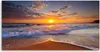 Quadro su tela Spiaggia Mare Tramonto Paesaggio 80x40 Feeby Anteprima dell’immagine prodotto 3