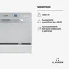 Klarstein - mini umývačka riadu, na 6 súprav, 6 programov, Náhľad obrázku produktu 2