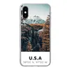 MuchoWow® Handyhülle Schutzhülle Hülle für iPhone X Amerika Produktbild-Vorschau 1