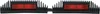 Deurstripset 220mm zwart dubbel 2x60cm Anteprima dell’immagine prodotto 2