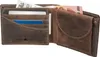 Geldbörse Herren Leder braun VINTAGE Portemonnaie Produktbild-Vorschau 30