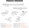VEVOR Mini-Split-Line-Set-Abdeckung 76,2 mm B 4830 mm L, Produktbild-Vorschau 7