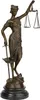 Moritz bronzová postava Lady Justice Výška 40 cm 2,7 kg Náhľad obrázku produktu 4