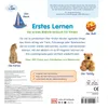 Back cover of a children's book with illustrations and text. Produktbild-Vorschau