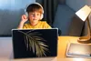 MuchoWow® Laptop Aufkleber Sticker Cover Pflanzen - Gold - Produktbild-Vorschau 3
