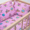 Baby Mix Bären Holzpuppenbettchen mit Bettzeug Produktbild-Vorschau 3